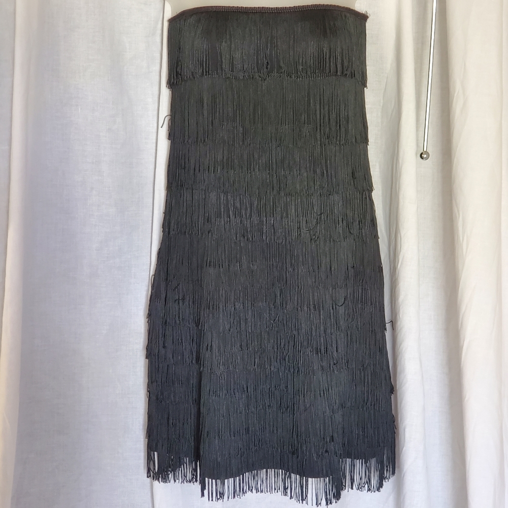 Fringe dress, body con